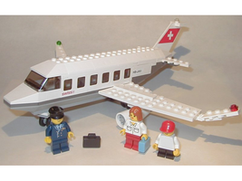 Набор LEGO 4032-8 Пассажирский самолет - Швейцарские авиалинии