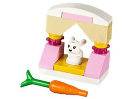Набор LEGO 41102-13 Подставка с кроликом Банни и морковка