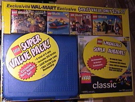 Набор LEGO 4127417 Walmart Co-Pack with Carry Case