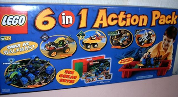Набор LEGO 4288478676 Коллекция приключения 6 в 1 (экскзлюзив для Вол-март)