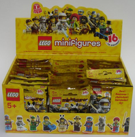 Набор LEGO 4570178 Минифигурки, 1 серия (коробка из 60 штук)