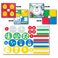 Набор LEGO 5003230 StoryStarter Spinner Cards and Stickers Replacement Pack