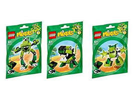 Набор LEGO 5003814 Миксели - зеленая коллекция