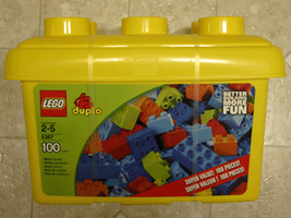 Набор LEGO 5367 Желтая коробка с деталями
