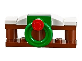 Набор LEGO 60133-8 Заборчик с рождественским венком