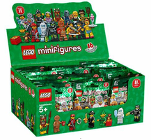Набор LEGO 6029152 Минифигурки, 11 серия (коробка из 60 штук)