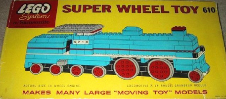 Набор LEGO 610-3 Super Wheel Toy Set (long box version)