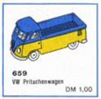 Набор LEGO 659-2 Пикап Фольксваген