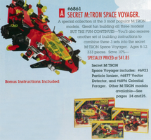 Набор LEGO 6861-3 Secret M:Tron Space Voyager