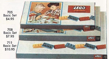 Набор LEGO 705-2 Маленький базовый набор