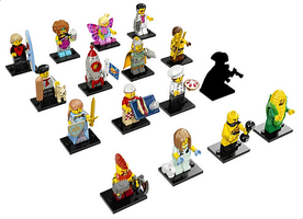 Набор LEGO 71018-18 LEGO Minifigures Series 17 - All Parts