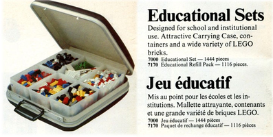 Набор LEGO 7170 Samsonite Educational Refill Pack