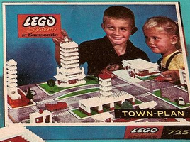 Набор LEGO 725-3 План города