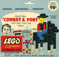 Набор LEGO 806-2 Пони и ковбой