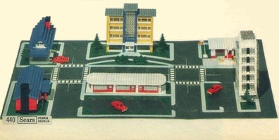 Набор LEGO 842-2 План города