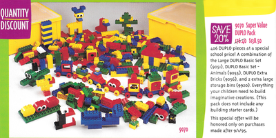 Набор LEGO 9070 Super Value DUPLO Pack