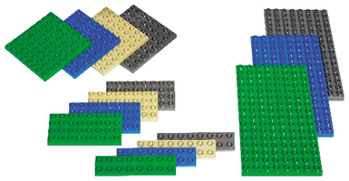 Набор LEGO 9079 Duplo Small Building Plates Set