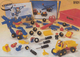 Набор LEGO 9101 Duplo Toolo Large Set - 4 act. cards 85 el.