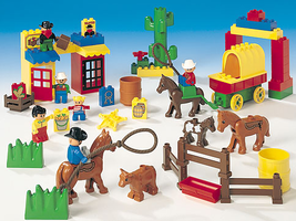 Набор LEGO Дикий запад - Ковбои