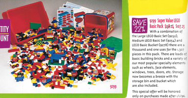 Набор LEGO 9299 Super Value LEGO Basic Pack