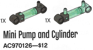 Набор LEGO 970126 Mini Pump and Cylinder