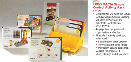 Набор LEGO 9703 Control System Activity Pack