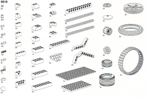 Набор LEGO 9819 Special Elements for Mindstorms for Schools