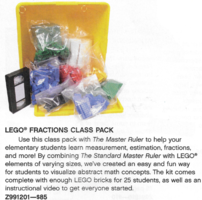Набор LEGO 991201 Fractions Class Pack
