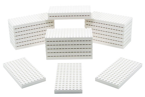 Набор LEGO 991229 Белые пластины (25 штук)
