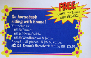 Набор LEGO K3132 Emma's Horseback Riding Kit