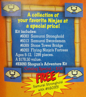 Набор LEGO K6093 Shogun's Adventure Kit