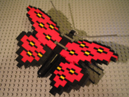 Набор LEGO LLCA32 Butterfly - Red Wings with Black / Yellow Spots (LLCA Ambassador Pass Exclusive)