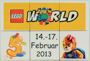 Набор LEGO lwp06 LEGO World Denmark Puzzle Promo 2013