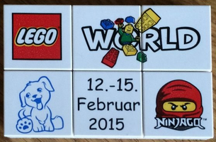 Набор LEGO lwp09 LEGO World Denmark Puzzle Promo 2015
