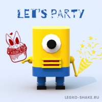 Набор LEGO MOC-0917 Миньон (Гадкий я)