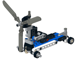 Набор LEGO MOC-4073 Спортивный трайк с пропеллером